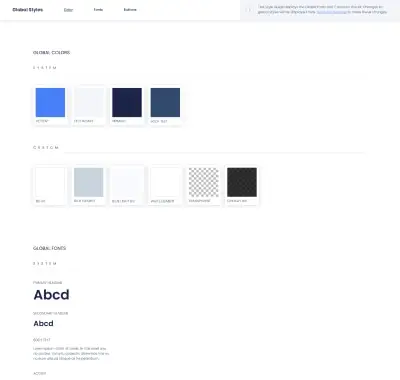 Global Styles 400 380